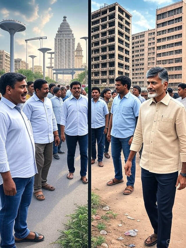 ఆంధ్రప్రదేశ్ ప్రజలు ప్రస్తుత పాలనా ప్రభుత్వంతో సంతోషంగా ఉన్నారా? మునుపటి ప్రభుత్వంతో పోలిక