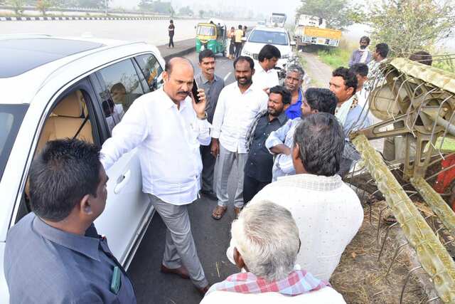 తుఫాను ఇబ్బంది లేకుండా ధాన్యం కొనుగోలు