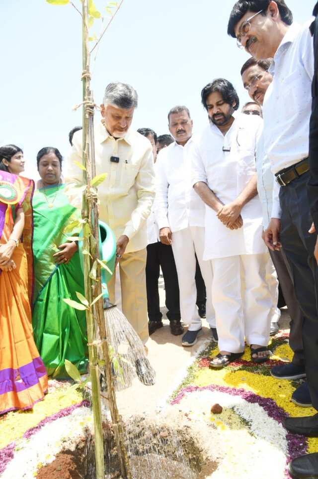 వచ్చే ఏడాదికి అయిదు కోట్ల మొక్కలు నాటి పెంచడమే లక్ష్యం