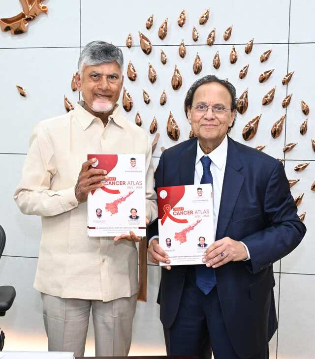 క్యాన్సర్ అట్లాస్ విడుదల చేసిన సీఎం చంద్రబాబు
