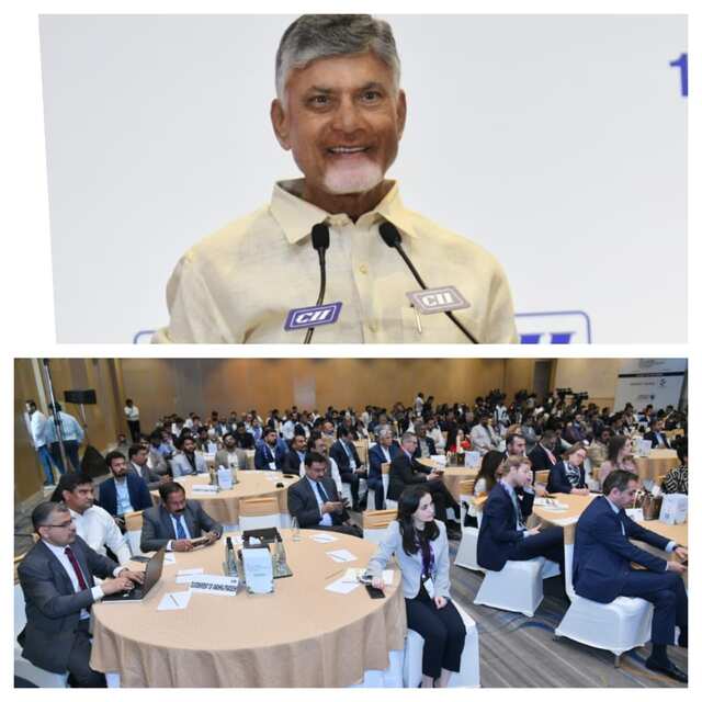 ఇండియా-యూరప్ బిజినెస్ పార్టనర్షిప్ రౌండ్ టేబుల్ సమావేశంలో సీఎం