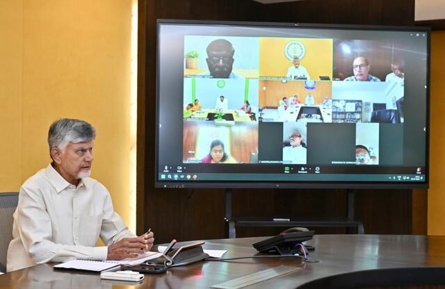 ఎల్‌నినో ప్రభావంపై సీఎం చంద్రబాబు సమీక్ష
