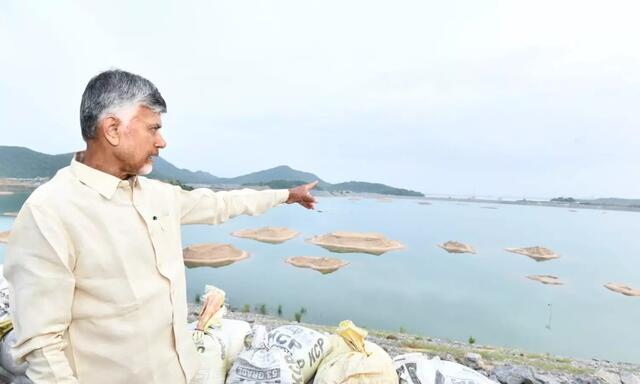 నేడు పోలవరం, కోనసీమలో సీఎం చంద్రబాబు పర్యటన