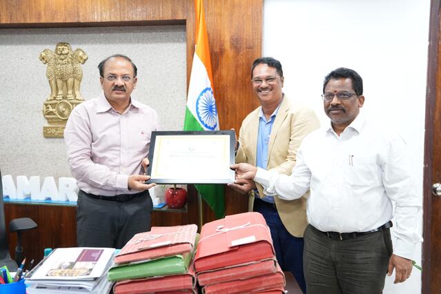 సిఆర్డిఏ కార్యాలయానికి “నెట్ జీరో ఎనర్జీ – డిజైన్”