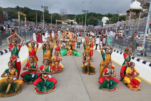 శ్రీవారి బ్రహ్మోత్సవాల్లో సాంస్కృతిక వైభవం