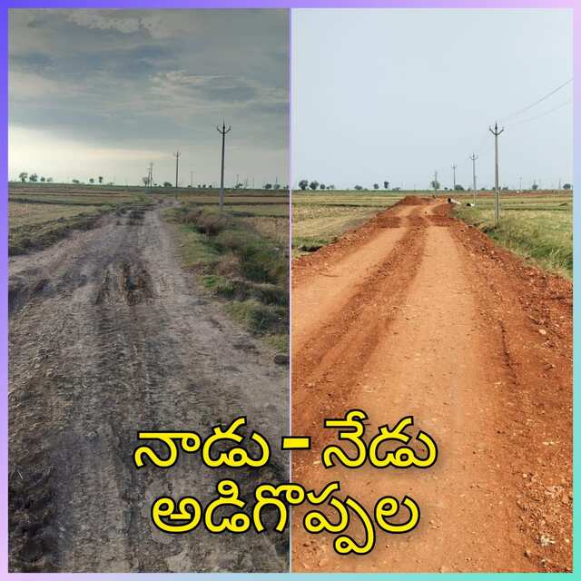 పల్నాడులో జోరుగా పొలాలు - డొంక రోడ్ల పనులు..