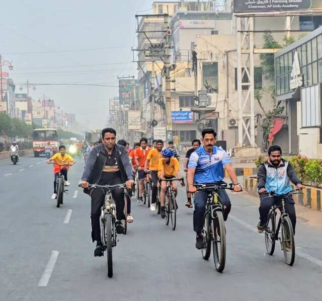 ఆరోగ్యం, కాలుష్య ర‌హిత భ‌విత‌కు సైకిల్ సవారీ