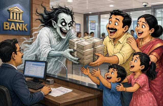 మంగళగిరిలో ఆత్మల పింఛన్లు!