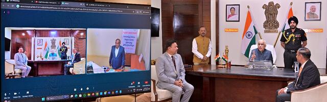 సమాచార కమిషన్ విచారణల లైవ్ ప్రారంభించిన గవర్నర్