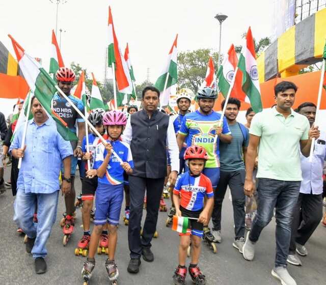 హ‌ర్ దిల్ తిరంగా.. హ‌ర్ ఘ‌ర్ తిరంగా..