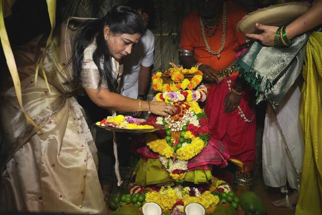 గంగానమ్మ జాతరకు హోం మంత్రి అనిత