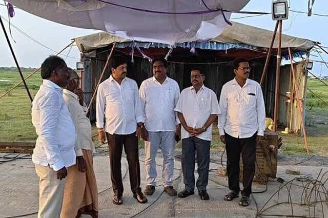 మచిలీపట్నం తీరంలో 63 అడుగుల ‘విజయ గణపతి’
