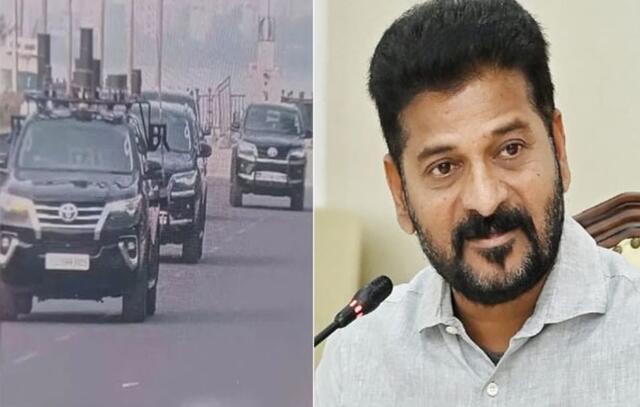 తెలంగాణ సీఎం రేవంత్ కాన్వాయ్‌కు తప్పిన ప్రమాదం