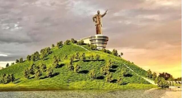 కొండపై ఎన్టీఆర్ భారీ విగ్రహం..  రెండేళ్ల గడువు!