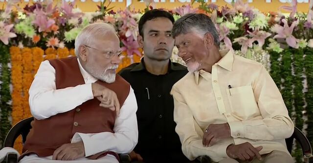 అమరావతి స్వప్నం సాకారం చేస్తున్న మోదీ 