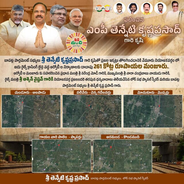ఫలించిన ఎంపీ కృషి.. భారీగా నిధులు!
