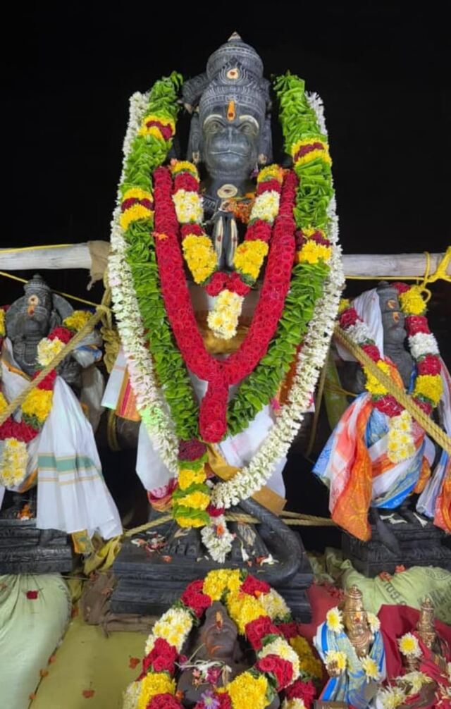 ఘనంగా శ్రీ భక్తాంజనేయ స్వామి గ్రామోత్సవం