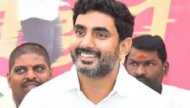 నారా లోకేష్ పేరుతో రాష్ట్రంలో తొలి రోడ్డు