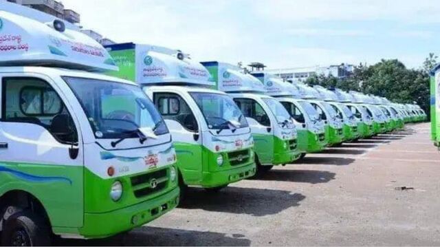 రేషన్ వాహనాలు రద్దు.. షాపుల్లో పంపిణీ