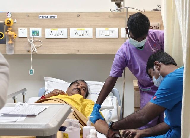 చేతికి క్యానులాతో అసెంబ్లీకి నిమ్మల.. ట్రిపుల్ ఆర్ రూలింగ్!