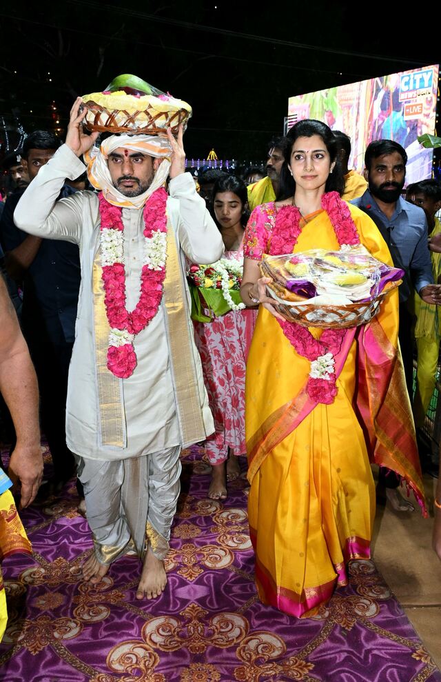 మంగళగిరి శ్రీ లక్ష్మీ నరసింహస్వామి వారి కల్యాణమహోత్సవంలో మంత్రి లోకేష్