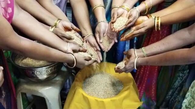 భద్రాద్రి రామయ్య కల్యాణానికి చీరాల నుంచి 10 టన్నుల గోటి తలంబ్రాలు