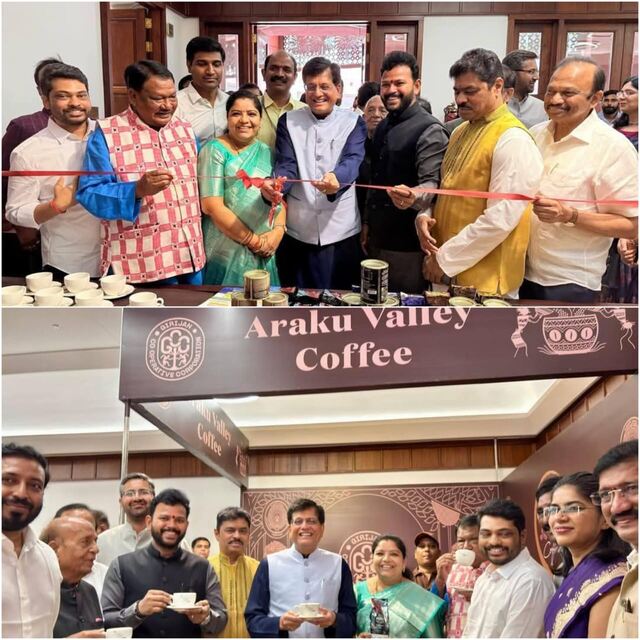 పార్లమెంటులో అరకు కాఫీ ఘుమఘుమలు