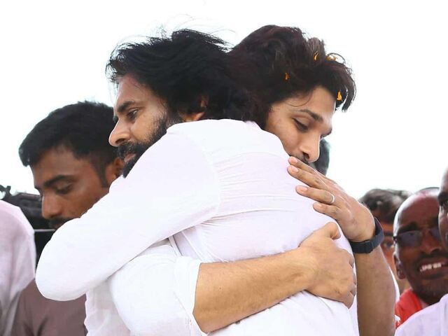 మెగా, బన్నీ వార్‌కు తెర.. పవన్ ఇంటికి అల్లు అర్జున్!