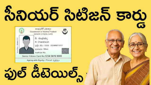 సచివాలయాల్లో సీనియర్ సిటిజన్ కార్డులు