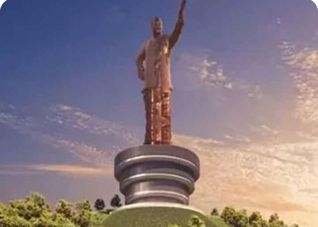 అమరావతిలో 600 అడుగుల ఎన్టీఆర్ 