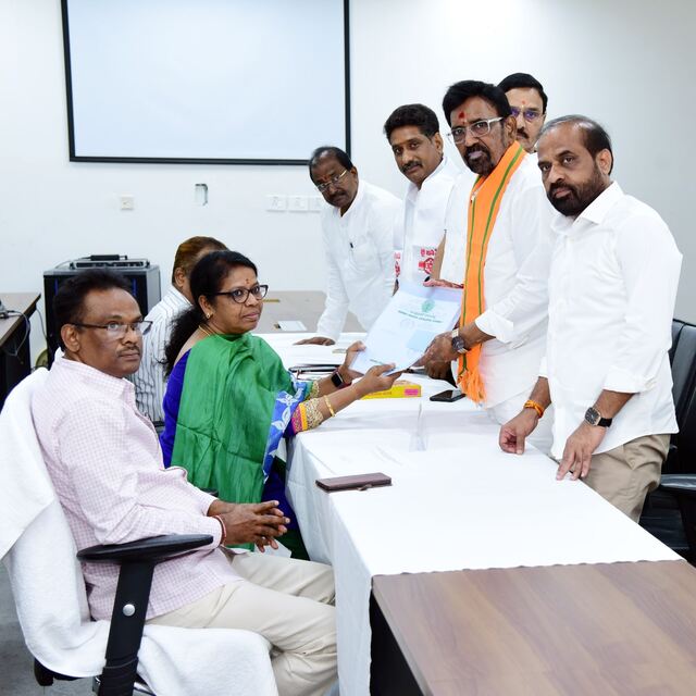 రాజ్యసభ అభ్యర్థిగా సత్యనారాయణ నామినేషన్