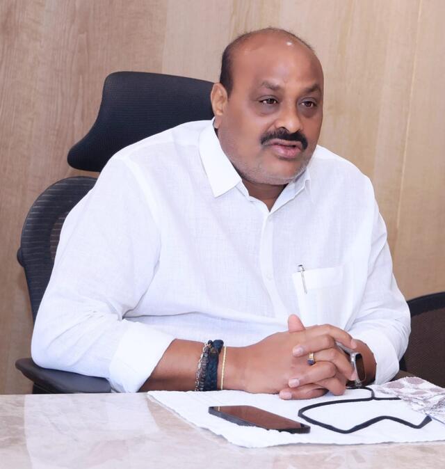 తుఫాన్ అనంత‌రం పంట న‌ష్టంపై మంత్రి అచ్చెన్న టెలికాన్ఫ‌రెన్స్