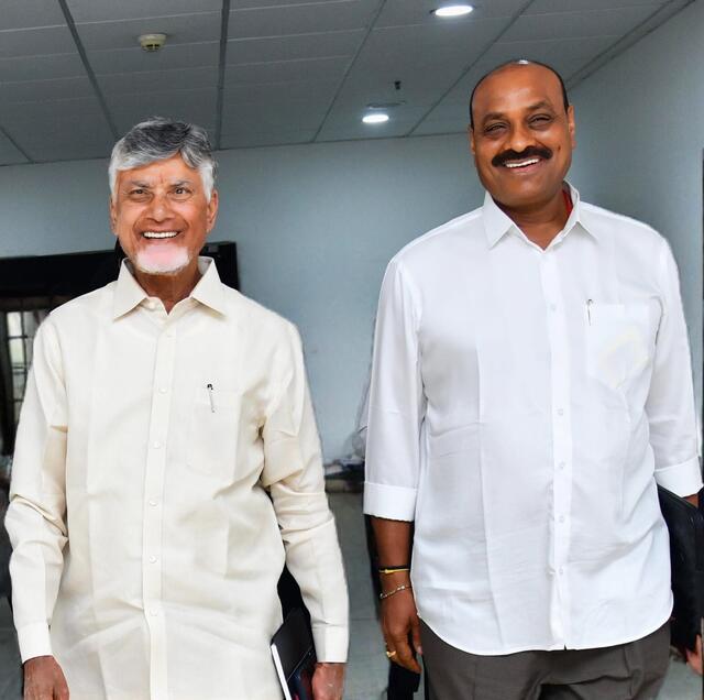 ఈ-ఫైల్స్ క్లియరెన్స్‌లో అచ్చెన్న టాప్