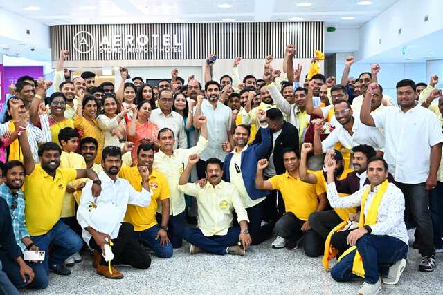 సిడ్నీ చేరుకున్న మంత్రి నారా లోకేష్.