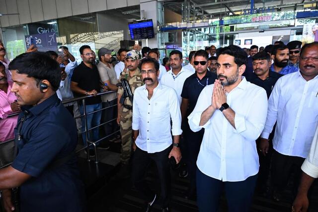 విశాఖకు మంత్రి నారా లోకేష్