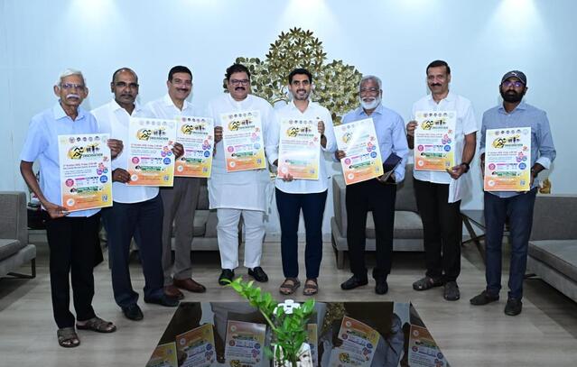 స్వచ్ఛథాన్  పోస్టర్ ఆవిష్కరించిన మంత్రి లోకేష్