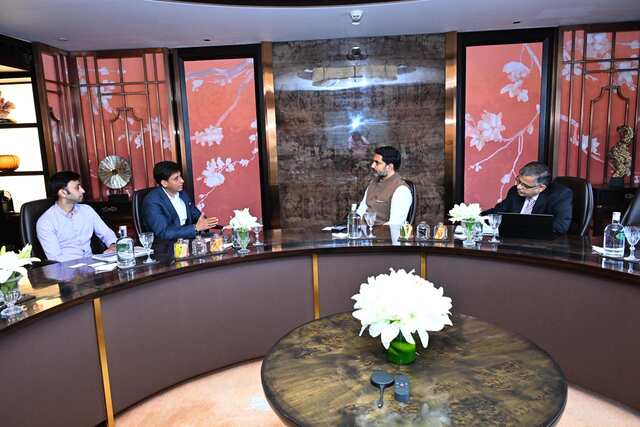 ట్రాఫిగురా సీఈవో సచిన్ గుప్తాతో మంత్రి నారా లోకేష్ భేటీ!