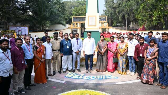రాజమహేంద్రవరంలో మంత్రి నారా లోకేష్ పర్యటన