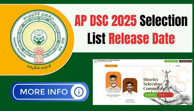 డీఎస్సీ సెలెక్షన్ లిస్టు విడుదల చేయాలి