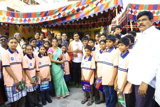నాసా ప్రాజెక్ట్ విద్యార్ధుల‌కు అభినందనలు