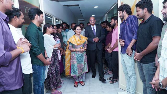 నారా భువనేశ్వరికి  డిస్టింగ్విష్డ్ ఫెలోషిప్ అవార్డ్