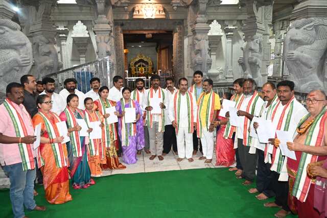 తాతయ్య గుంట గంగ‌మ్మ ఆల‌య పాల‌క‌మండ‌లి ప్ర‌మాణస్వీకారం