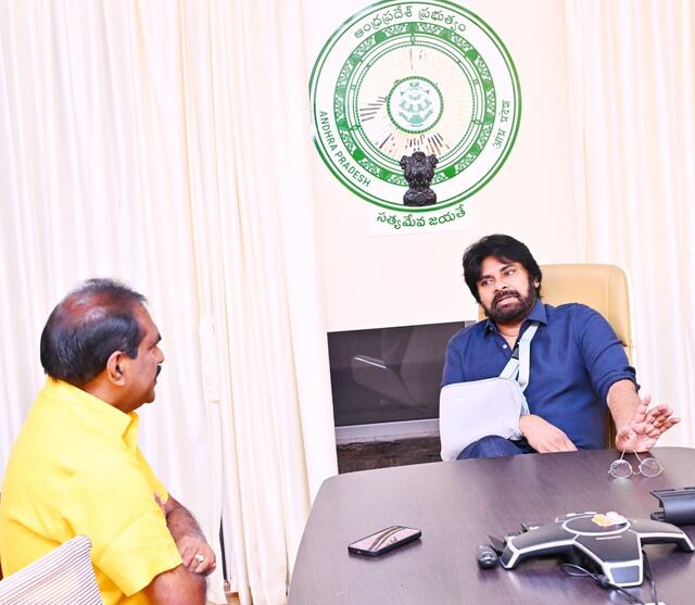 సూపర్ ఎల్ నినో భయం.. పవన్ తో మంత్రి భేటీ