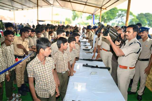 తిరుపతిలో పోలీస్ ఆయుధాల అవగాహన ప్రదర్శన – ఓపెన్ హౌస్