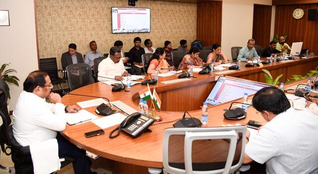 సిఎస్‌లతో  కేబినెట్ కార్యదర్శి వీడియో సమావేశం
