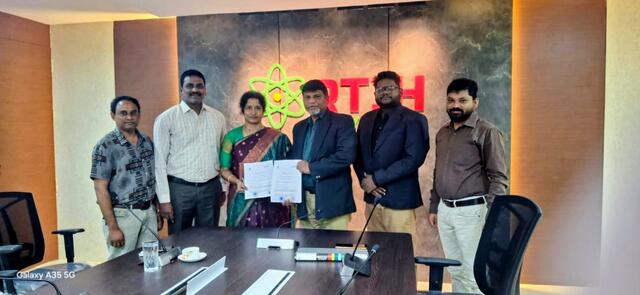 ఆర్‌టీఐహెచ్– నలందా డిగ్రీ కళాశాలతో అవగాహన ఒప్పందం