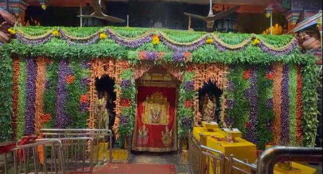 విశిష్టంగా శాకంబరీ అమ్మవారి దర్శనం