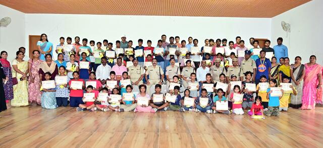 ముగిసిన బాస్కెట్ బాల్ వేసవి తరగతులు.