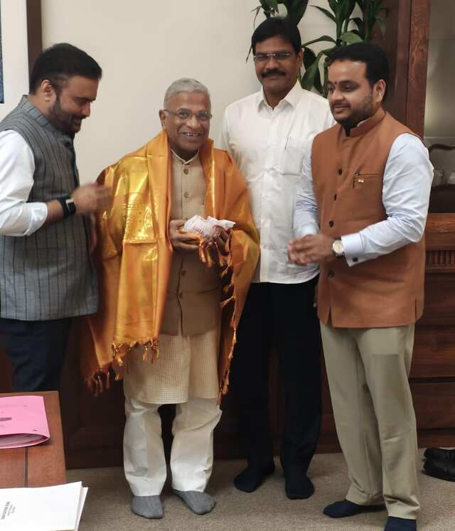 రాజ్యసభ డిప్యూటీ చైర్మన్ తో టీడీపీ నూతన ఎంపీల సమావేశం