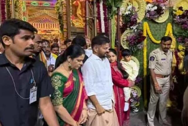 శ్రీవారి సేవలో తెలంగాణ సీఎం